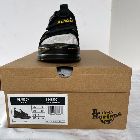 NIB DR MARTENS 8 PEARSON SANDAL - Picture 5 of 7